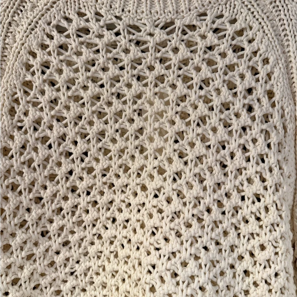Z Supply Cream Knit Cassian Sweater size small - Picture 2 of 3